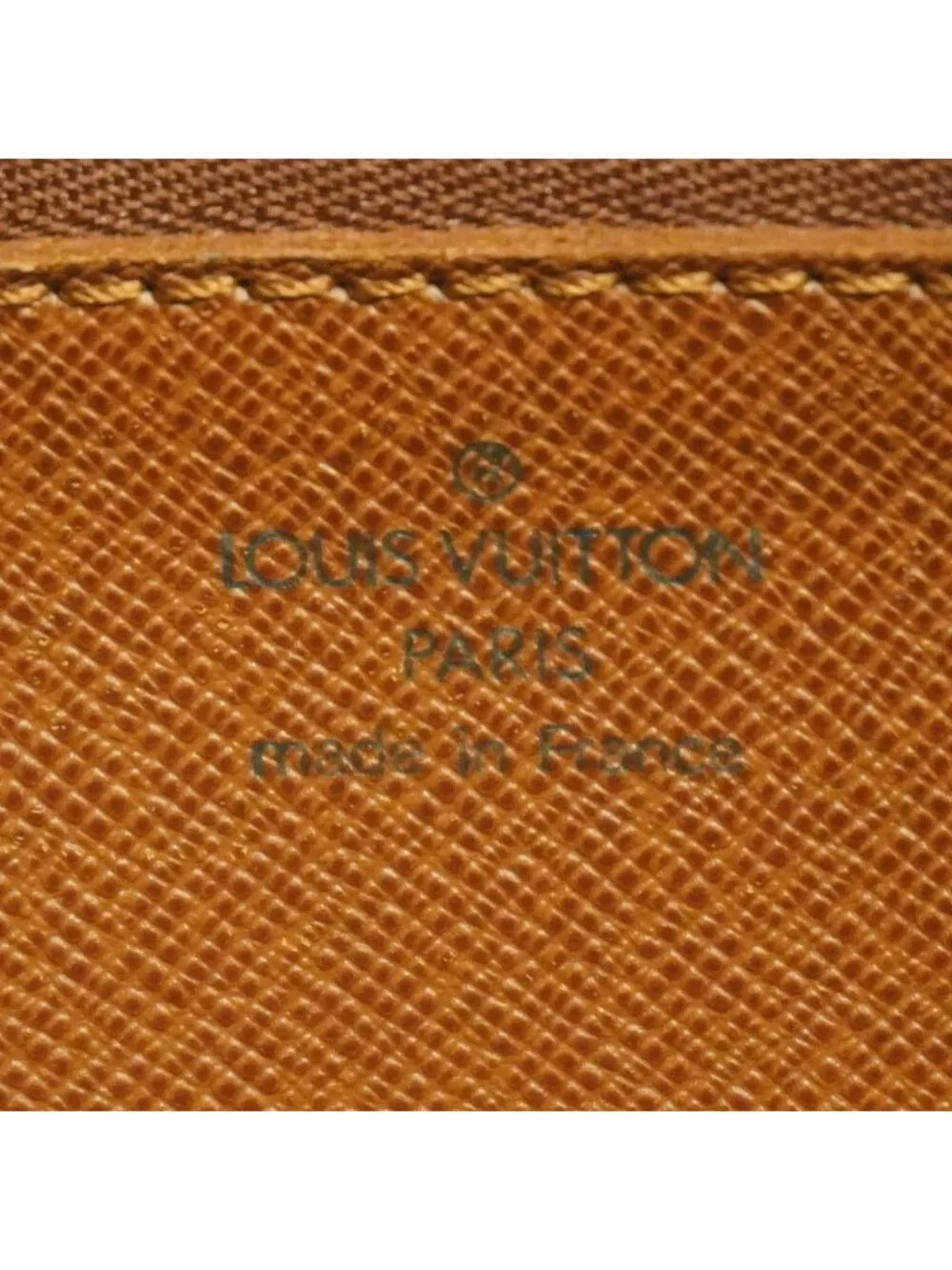 Louis Vuitton Clutch Monogram Marly Dragonne GM Brown